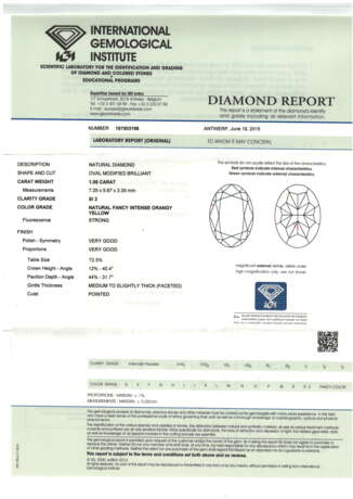 Loser Diamant 1,09 ct, NFOY - Foto 3