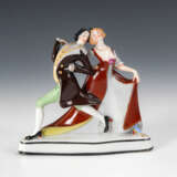 Miniaturfigur: Tanzendes Paar, Fraureuth. - photo 1