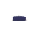 A BLEU SAPHIR CALF BOX LEATHER MINI KELLY 20 II WITH PALLADIUM HARDWARE - фото 4