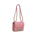 A PINK 5P EPSOM LEATHER MINI CONSTANCE 18 WITH PALLADIUM HARDWARE - фото 2