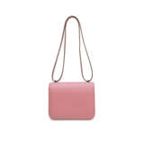 A PINK 5P EPSOM LEATHER MINI CONSTANCE 18 WITH PALLADIUM HARDWARE - Foto 3