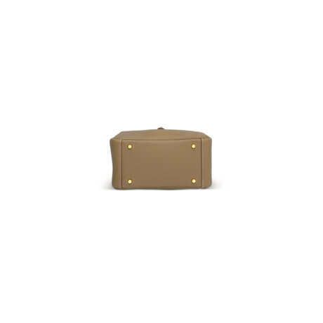 AN &#201;TOUPE CL&#201;MENCE LEATHER MINI LINDY 19 WITH GOLD HARDWARE - фото 4
