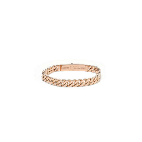 A SET OF THREE: AN 18K ROSE GOLD & DIAMOND COLLIER DE CHIEN BRACELET, AN 18K ROSE GOLD & DIAMOND KELLY GOURMETTE BRACELET & AN 18K ROSE GOLD & DIAMOND KELLY BRACELET - photo 8