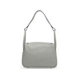 A GRIS PERLE EVERCOLOR LEATHER LINDY 26 WITH PALLADIUM HARDWARE - фото 3