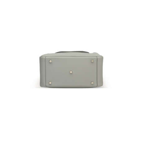 A GRIS PERLE EVERCOLOR LEATHER LINDY 26 WITH PALLADIUM HARDWARE - Foto 4
