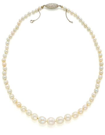 Natural saltwater pearl graduated n… - photo 1