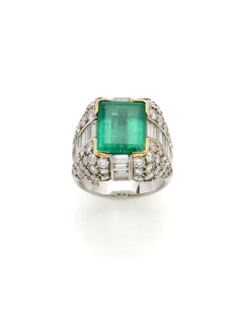 Rectangular ct. 5.50 circa emerald,… - photo 1