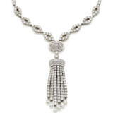 Diamond white gold necklace accente… - Foto 1