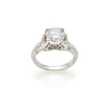 Round ct. 2.01 diamond white gold r… - фото 1