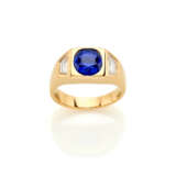 Oval ct. 2.50 circa sapphire and di… - фото 1