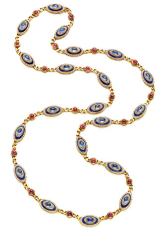 BULGARI
Diamond, lapis lazuli and c… - Foto 3