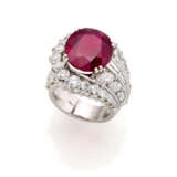 Oval ct. 13.00 circa ruby, round, n… - photo 1