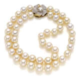 Two strand pearl necklace with roun… - фото 3