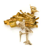 CESAR
Bi-coloured gold brooch, g 18… - Foto 1