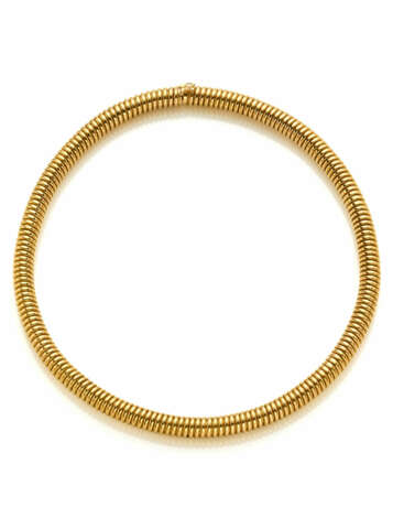 WEINGRILL
Yellow gold tubogas neckl… - Foto 1