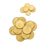Yellow 24K gold lot comprising twel… - фото 1