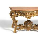 Pair of large Baroque console tables - photo 3