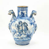 Pair of large vases with figural handles - фото 10