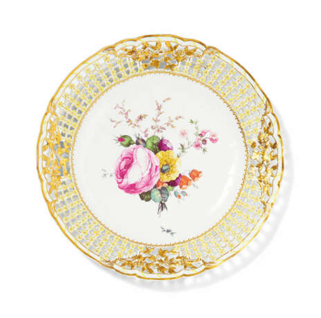 Dessert Plate from the "Yellow Dinner Service" for the Potsdam City Palace - photo 1