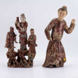 Impressive group of 30 figural soapstone carvings - photo 2