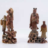 Impressive group of 30 figural soapstone carvings - photo 4
