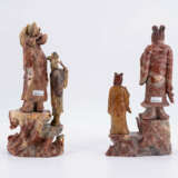 Impressive group of 30 figural soapstone carvings - Foto 5