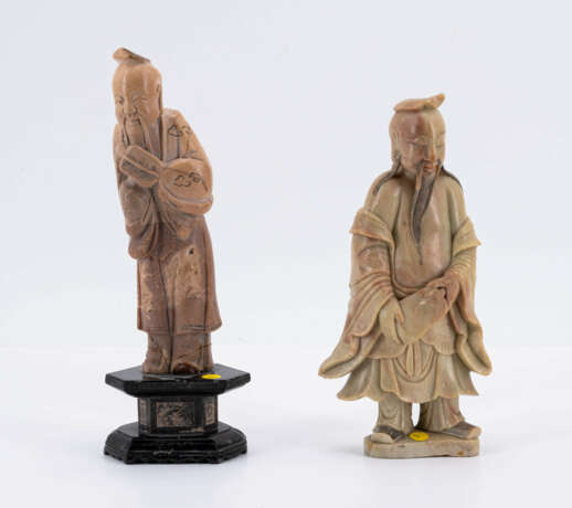 Impressive group of 30 figural soapstone carvings - Foto 14