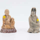 Impressive group of 30 figural soapstone carvings - photo 25