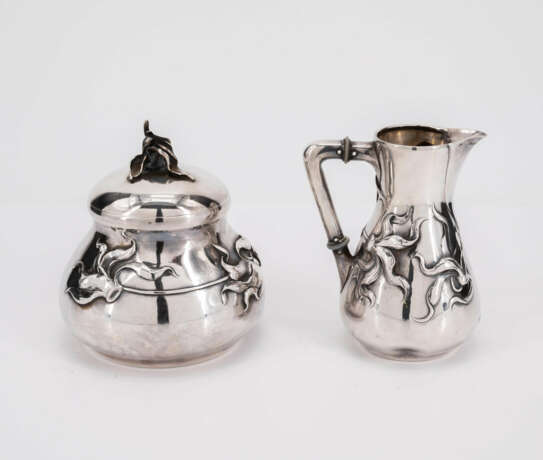 Magnificent art nouveau coffee and tea service - Foto 16