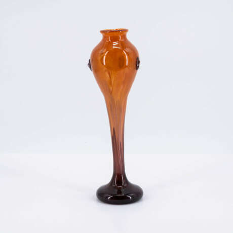 Slim baluster vase with studs - фото 3