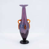 Slim amphora vase with handles - photo 3