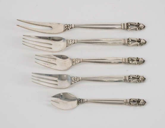 Large cutlery set "Acorn" for 20 people - Foto 4