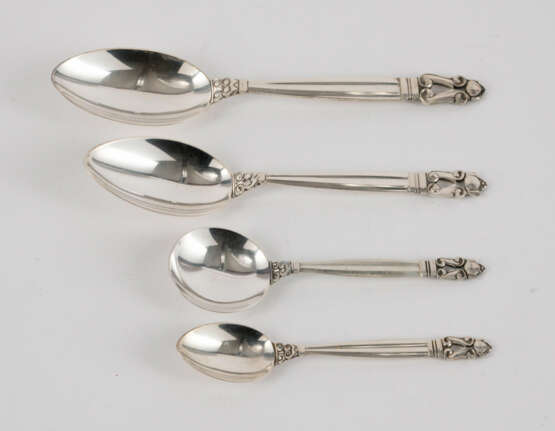 Large cutlery set "Acorn" for 20 people - photo 6