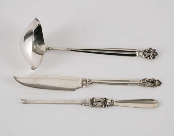 Large cutlery set "Acorn" for 20 people - photo 8