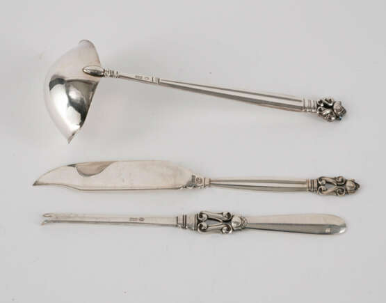 Large cutlery set "Acorn" for 20 people - фото 9