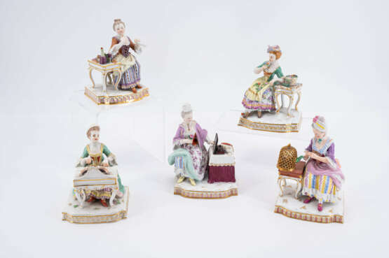 Series of figurines as allegories of the "Five Senses" - photo 1