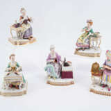 Series of figurines as allegories of the "Five Senses" - photo 1