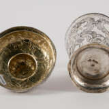 Lidded beaker with rocaille cartouches and birds - Foto 5