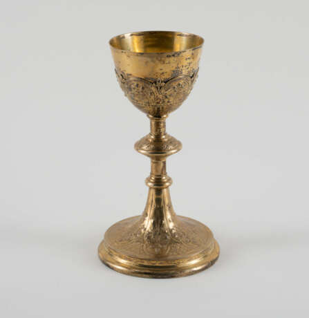 Vermeil chalice with vines - фото 4