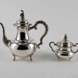 Large coffee and tea set with rocaille curves - фото 2