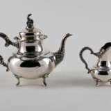 Large coffee and tea set with rocaille curves - фото 10