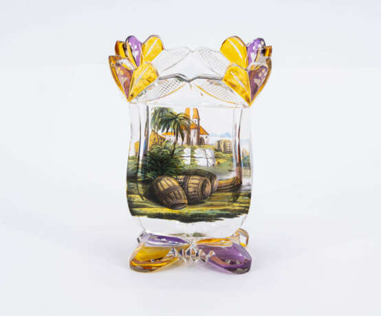 Kleine Vase mit Landschaften und Orientalen - фото 3