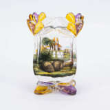 Kleine Vase mit Landschaften und Orientalen - фото 3