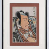 Okubi-e - Japanese woodblock print portraits - фото 16