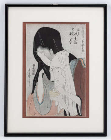 Okubi-e - Japanese woodblock print portraits - photo 24