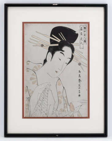 Okubi-e - Japanese woodblock print portraits - фото 26