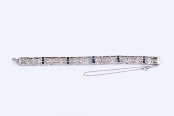 Sapphire Diamond Bracelet - фото 3