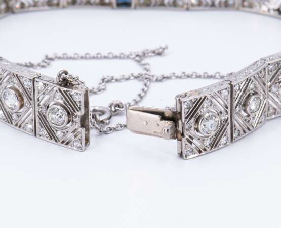 Sapphire Diamond Bracelet - photo 4