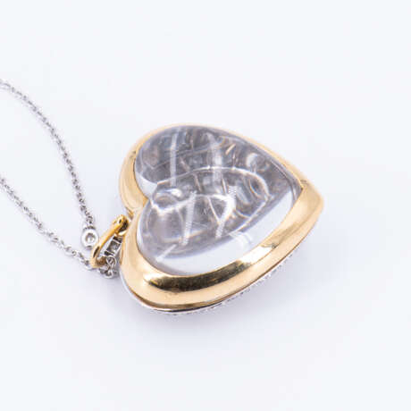 Rock Crystal Diamond Medallion - photo 2