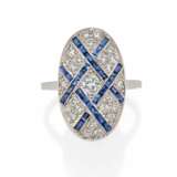 Sapphire Diamond Ring - photo 1